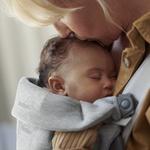 Мини-слинг Babybjorn, Light Gray - фото 5