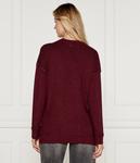 Свитер Patrizia Pepe Regular Fit, бордо - фото 3