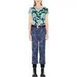 Топ с пионами KENZO, белый - фото 5