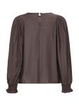 Блуза ICHI IHWILMA, темно-коричневый - фото 2