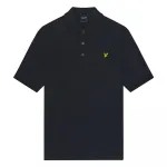 Поло Lyle & Scott Slub, синий - фото 3