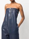 Alexander Wang джинсовый комбинезон без бретелей, синий - фото 5