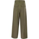 Брюки Weekend Max Mara Nebbie Wide Leg WEEKEND MaxMara, хаки - фото 4