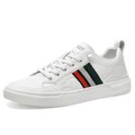 Кроссовки Cabbeen Skateboarding Shoes Men Low-top, белый - фото 3