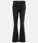 Джинсы nico с завышенной талией Agolde, черный - фото