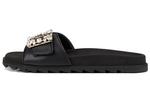 Roger Vivier Тапочки-слайды женские черные - фото
