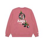 Толстовка с логотипом A Bathing APE Aape, зеленый - фото 4