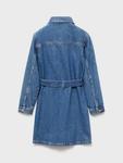 Детское джинсовое платье Andrea с длинными рукавами Mango, Blue - фото 4