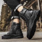 Ботинки мужские черные Warrior - фото 5
