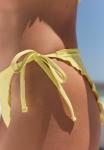 Плавки бикини LETTUCE EDGE TIE SIDE Next, желтый - фото 3