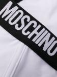 Moschino трусы-брифы с логотипом, белый - фото 3