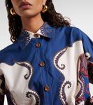 Футболка с принтом arabesque Farm Rio, Arabesque Scarf Sand - фото 4