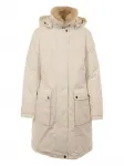 Парка с капюшоном Woolrich, бежевый - фото