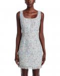 Мини-платье Novi Tweed с бахромой Kobi Halperin, мультиколор - фото 7