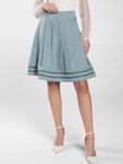 Юбка SPIETH & WENSKY Flora, бирюзовый - фото 2
