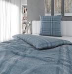 Постельное белье сатин Novel, синий - фото