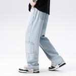 Джинсы унисекс Dnnnnx, желтый - фото 14