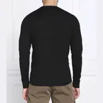 Шерстяной свитер обычного кроя Michael Kors, черный - фото 3