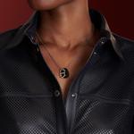 HERMES Позолоченные колье Unisex Gray White - фото 8