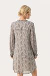 Платье-рубашка Part Two, серый - фото 4