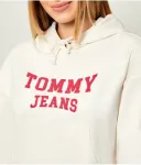 Толстовка Cropped fit Tommy Jeans, белый - фото 4