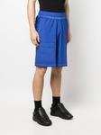 A-COLD-WALL* шорты-бермуды с эластичным поясом и тисненым логотипом, синий - фото 3