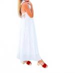 Воскресное платье миди в белом THML - фото 4