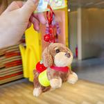 Плюшевый брелок такса 8,5 см высота Gollum - фото 2