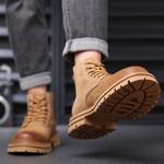 Мужские ботинки Cahhrrn X Martin Boot Men Beige Weishibangwei - фото 11