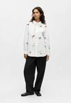 Блуза Object Button-down blouse, White - фото 2