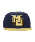 Бейсболка Marquette Golden Eagles Mitchell & Ness, синий - фото 2