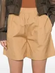 Поплиновые шорты MAX MARA, коричневый - фото 5