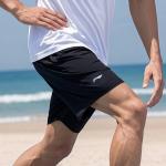 Спортивные шорты унисекс LINING, черный - фото 5