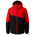 Функциональная куртка Snow Basher Jacket Danger красно-черная - 9-10 Dare2B - фото