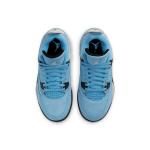 Кроссовки 4 ретро Air Jordan, синий - фото 4