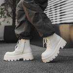 Мужские ботинки Cahhrrn X Martin Boot Men Beige V05 - фото 12