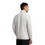 Свитер Lyle & Scott Tonal Eagle Half Zip, белый - фото 2