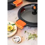 Низкая кастрюля с крышкой Efficient Pro Bra, черный - фото 5