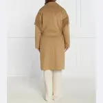 Пальто с добавлением шерсти Twinset U&B, коричневый - фото 2