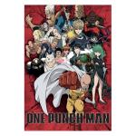 One Punch Man - Плакат с героями - фото