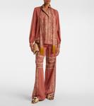 Кожаный клатч Vain Small Valentino Garavani, Rose Sand - фото 5