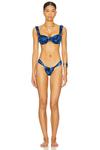 Топ бикини Tropez Runaway The Label, agave blue - фото 4