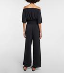 Укороченный топ из джерси Solal ERES, черный - фото 3