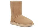 Угги (WMNS) UGG Classic Short II 'Mustard Seed' - фото 3