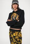 Толстовка Versace Jeans Couture Sweatshirt, Black/Gold-Coloured/Black - фото 5