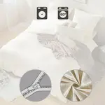 Постельное белье бежевое 1x 200x200 см + 2x 40x80 см Erwin Müller - фото 5