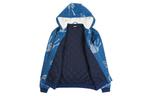 Куртка PALACE Active Bredda Printing hooded Jacket Unisex Blue, синий - фото 3