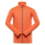 Флис Alpine Pro Goll full zip, оранжевый - фото