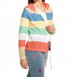 Полосатый кардиган с капюшоном Parasol Stripe FDJ, Parasol Stripe - фото 2