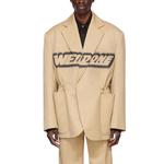 WE11DONE Костюм деловой Unisex Khaki - фото 6